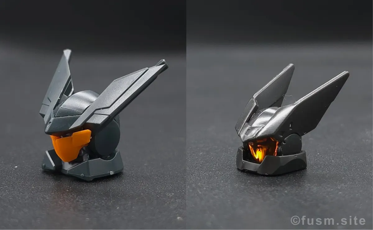 HG グラハム専用ユニオンフラッグカスタムII(GNフラッグ) レビュー 比較 12