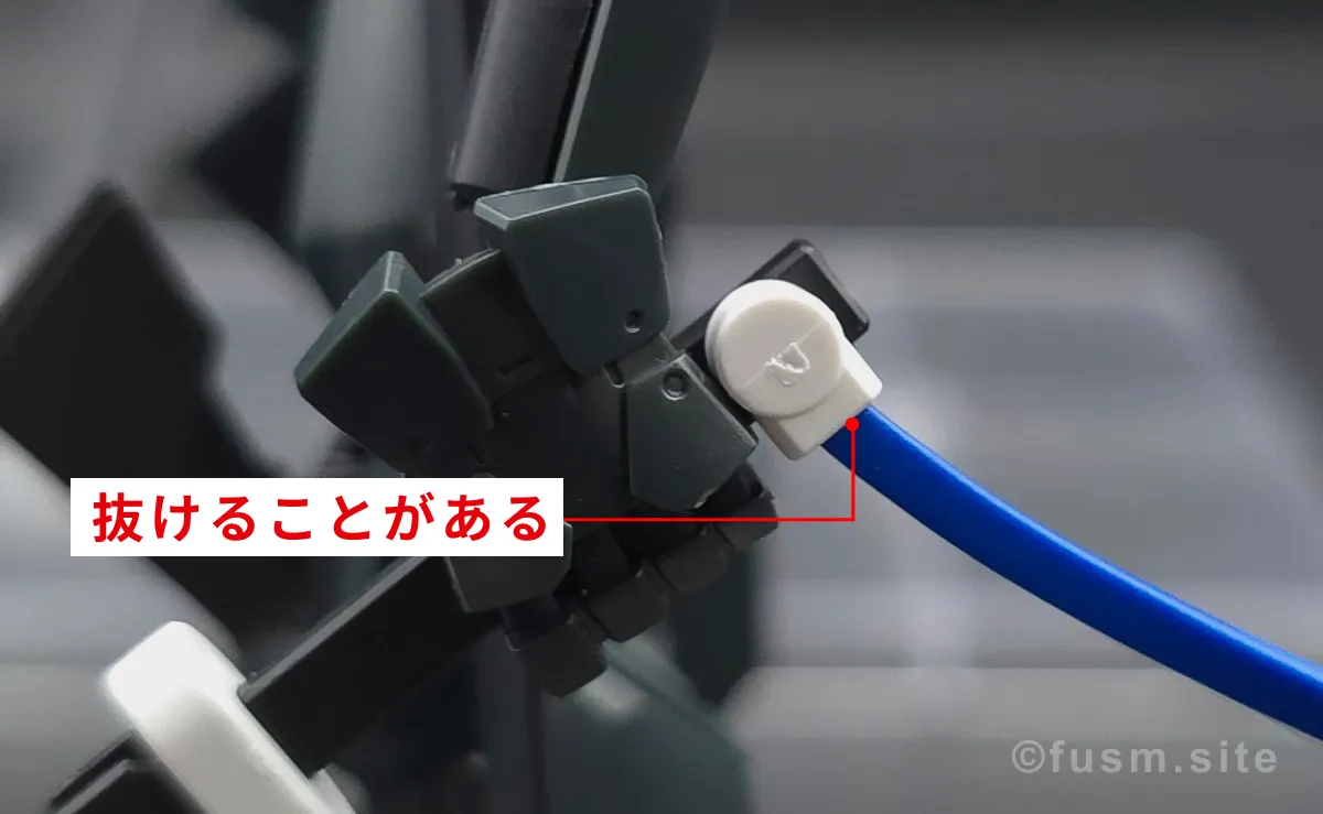 HG グラハム専用ユニオンフラッグカスタムII(GNフラッグ) レビュー 耐久力が弱い箇所 04