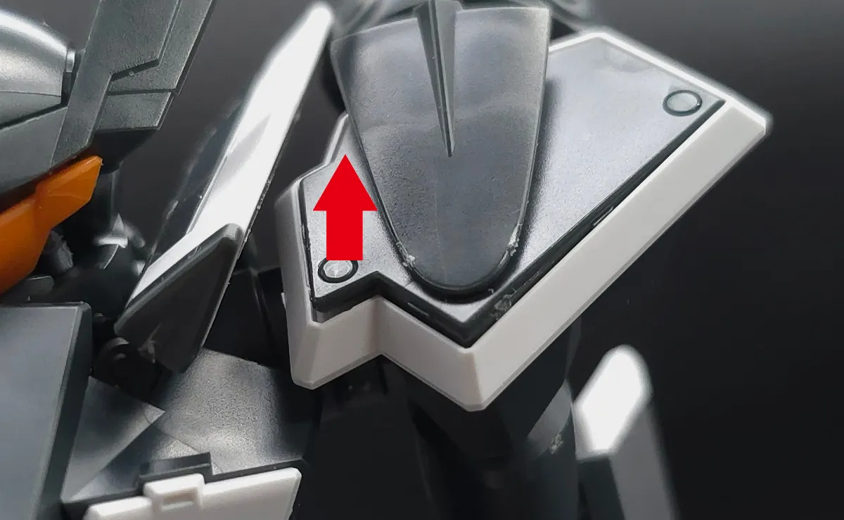 HG グラハム専用ユニオンフラッグカスタムII(GNフラッグ) レビュー 耐久力が弱い箇所 05