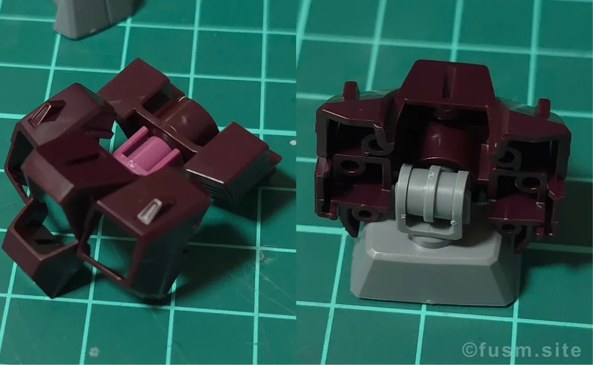 【レビュー】HGUC イフリート・シュナイド パーツ・構造・組み立て 03