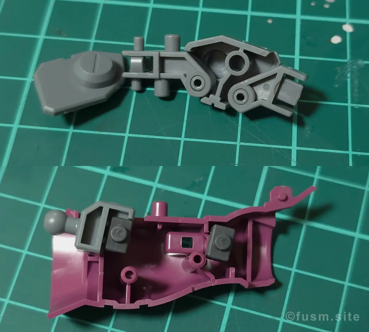【レビュー】HGUC イフリート・シュナイド パーツ・構造・組み立て 06