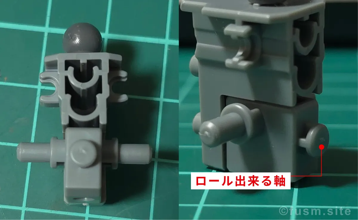 【レビュー】HGUC イフリート・シュナイド パーツ・構造・組み立て 07