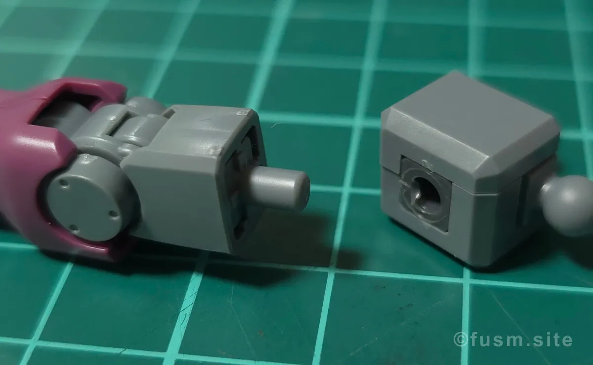 【レビュー】HGUC イフリート・シュナイド パーツ・構造・組み立て 10