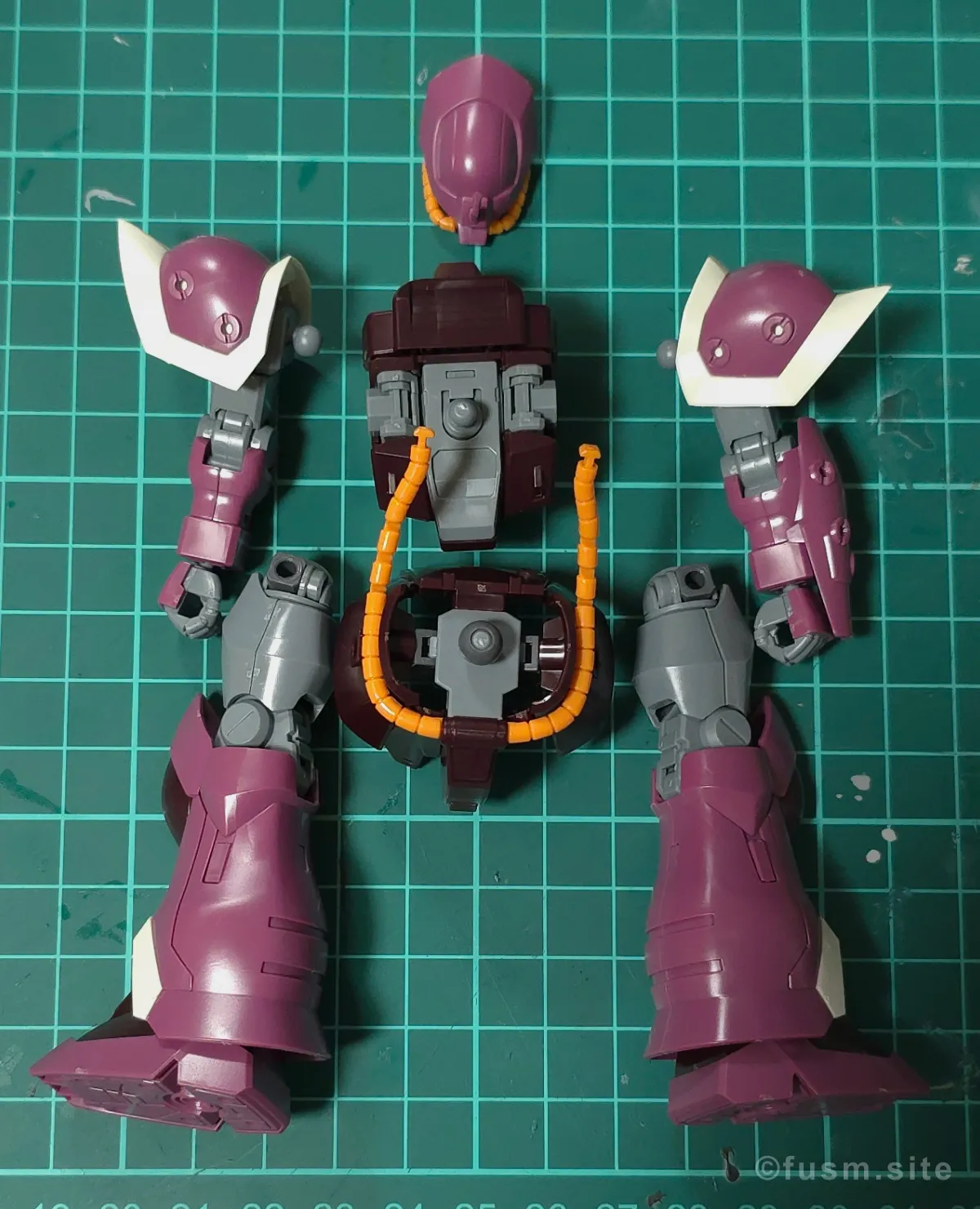 【レビュー】HGUC イフリート・シュナイド パーツ・構造・組み立て 11