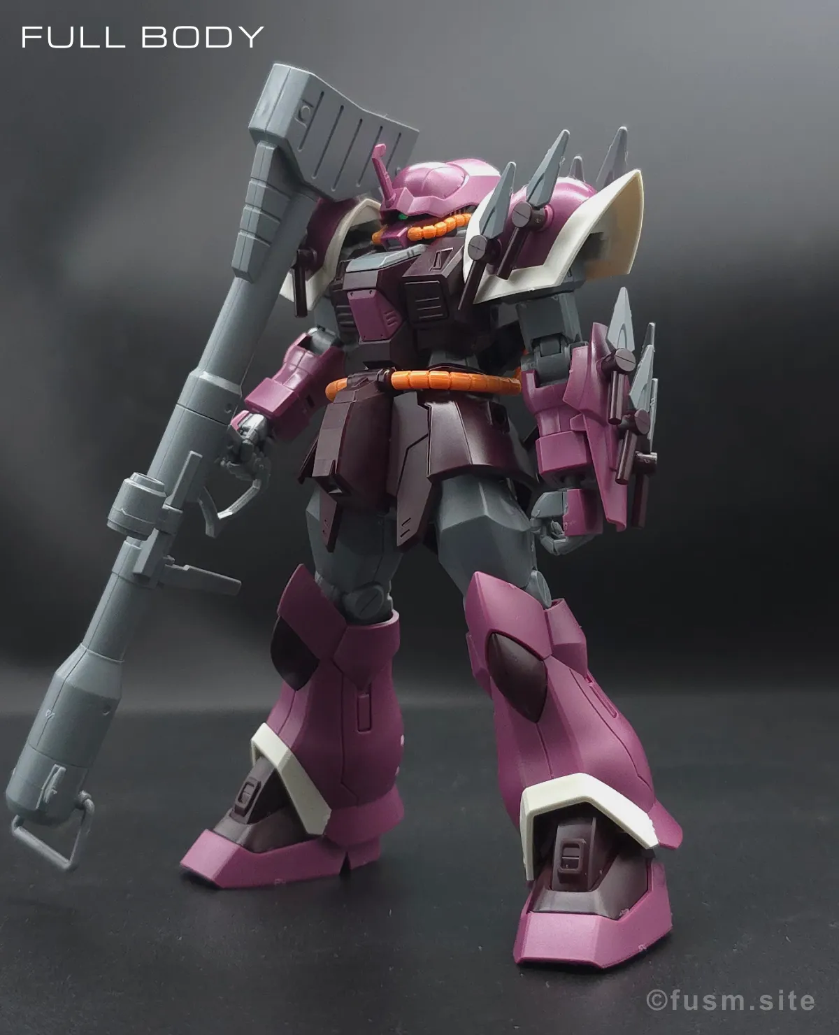 【レビュー】HGUC イフリート・シュナイド 多角的に見た全体の外観・素組み 02