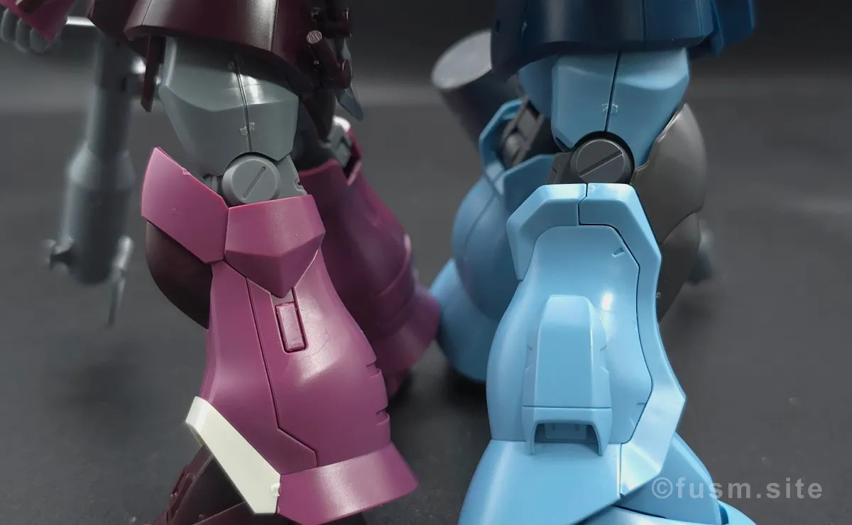 【レビュー】HGUC イフリート・シュナイド 比較 1