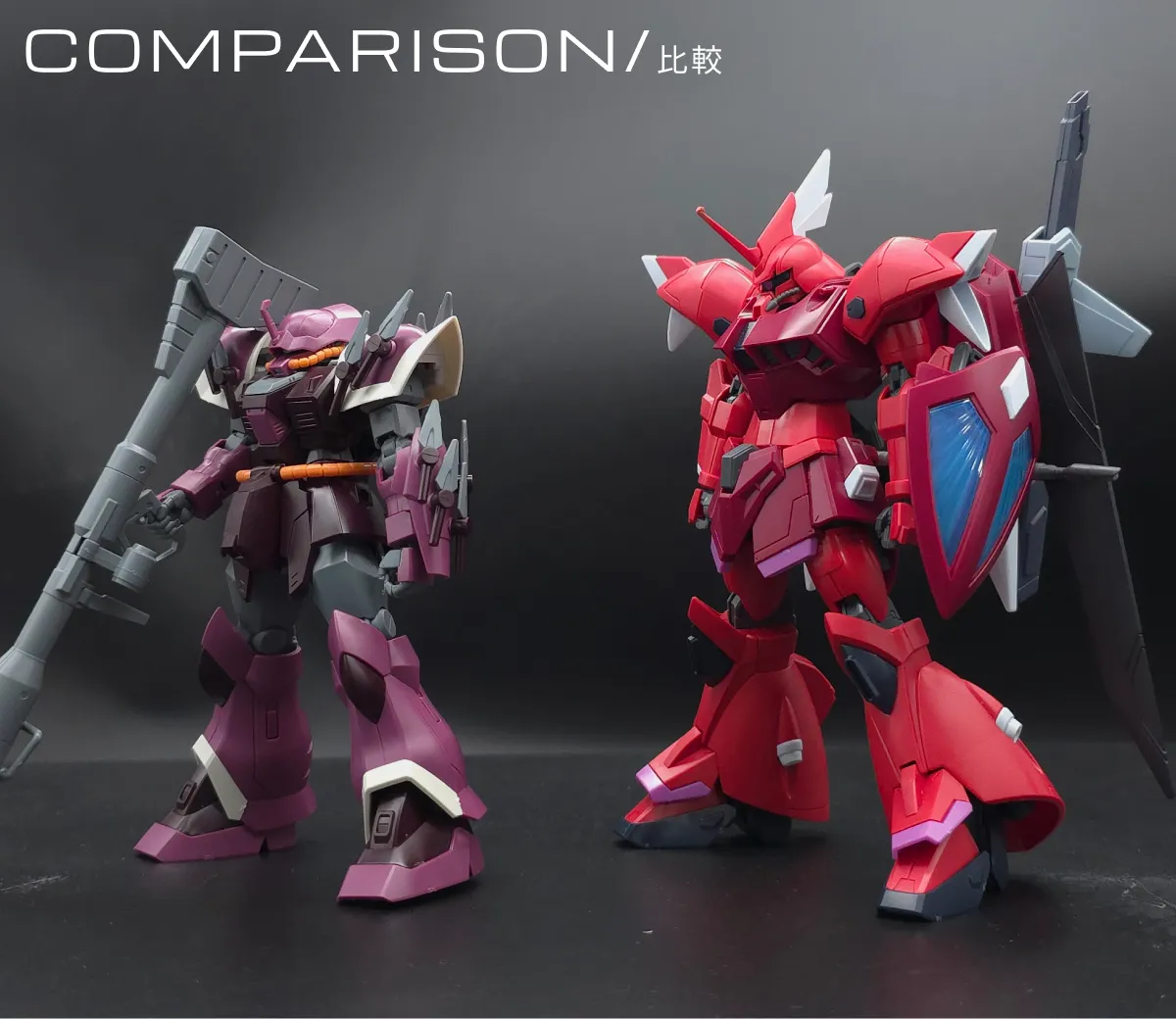 【レビュー】HGUC イフリート・シュナイド 比較 10