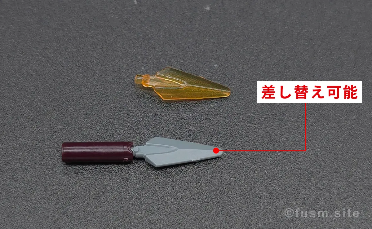【レビュー】HGUC イフリート・シュナイド 付属品 07