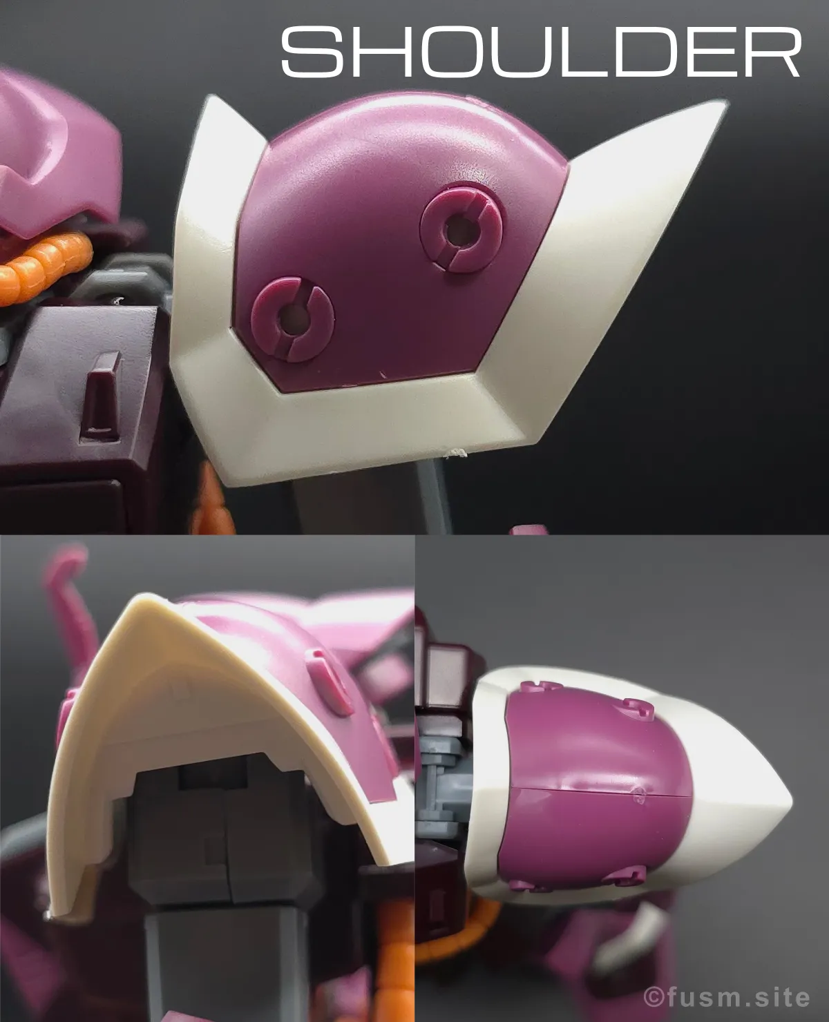【レビュー】HGUC イフリート・シュナイド 肩ディテール 01