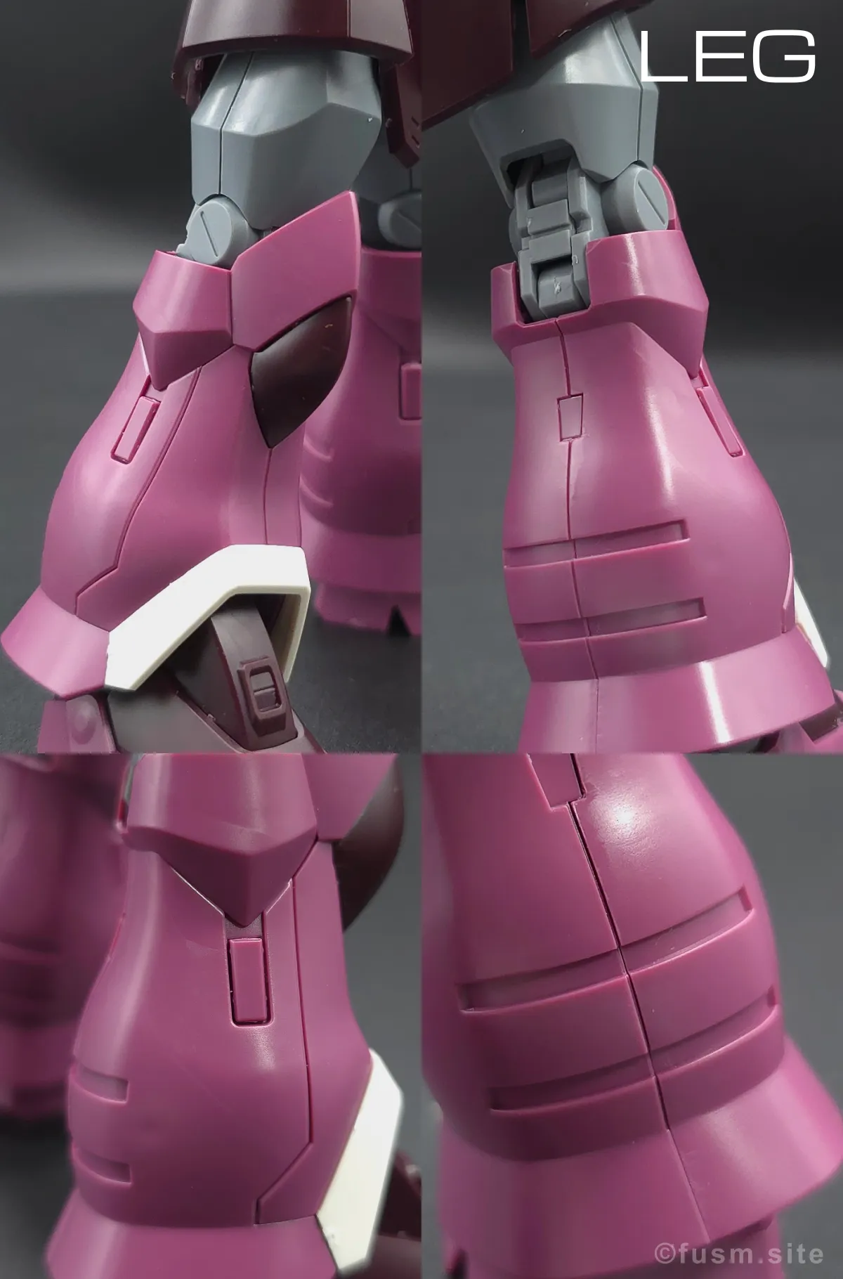 【レビュー】HGUC イフリート・シュナイド 脚部ディテール 01