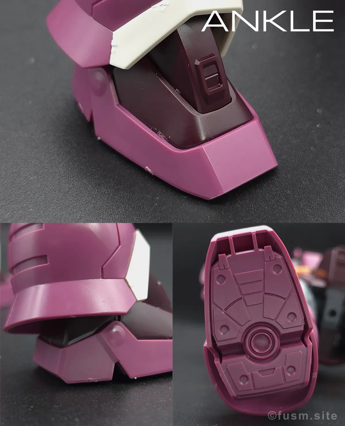 【レビュー】HGUC イフリート・シュナイド 脚部ディテール 02