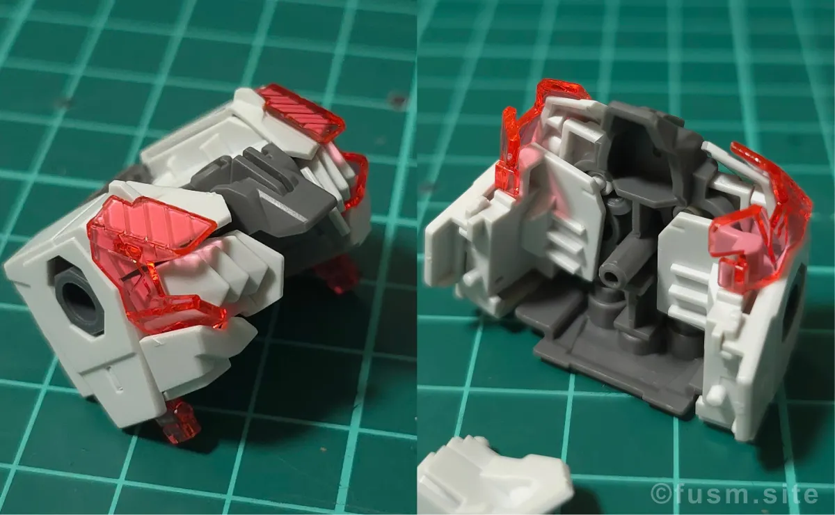 【レビュー】HGUC ナラティブガンダム C装備 パーツ・構造・組み立て 03