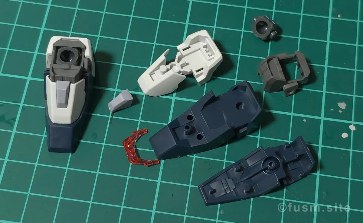 【レビュー】HGUC ナラティブガンダム C装備 パーツ・構造・組み立て 08