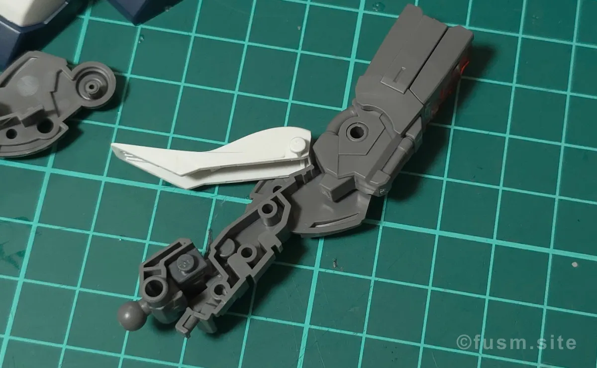 【レビュー】HGUC ナラティブガンダム C装備 パーツ・構造・組み立て 09