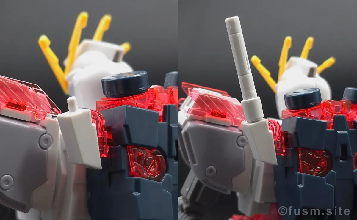 【レビュー】HGUC ナラティブガンダム C装備 比較 04