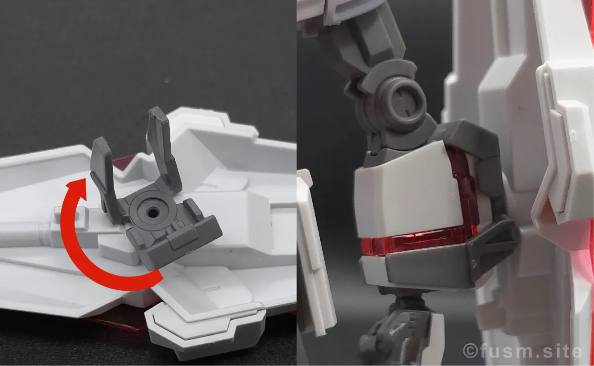 【レビュー】HGUC ナラティブガンダム C装備 比較 10
