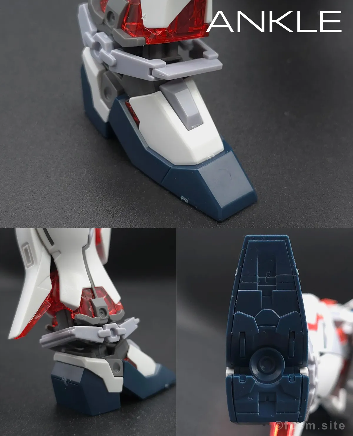 【レビュー】HGUC ナラティブガンダム C装備 脚部ディテール 03