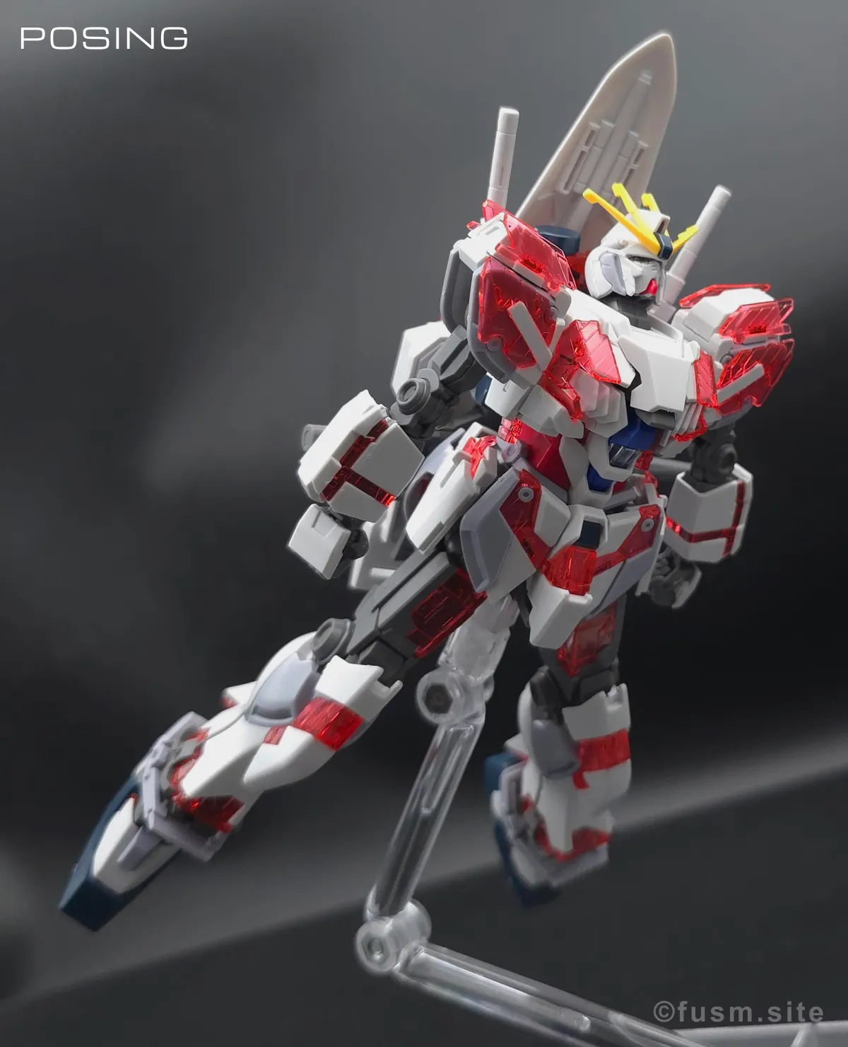 【レビュー】HGUC ナラティブガンダム C装備 ポージング 01