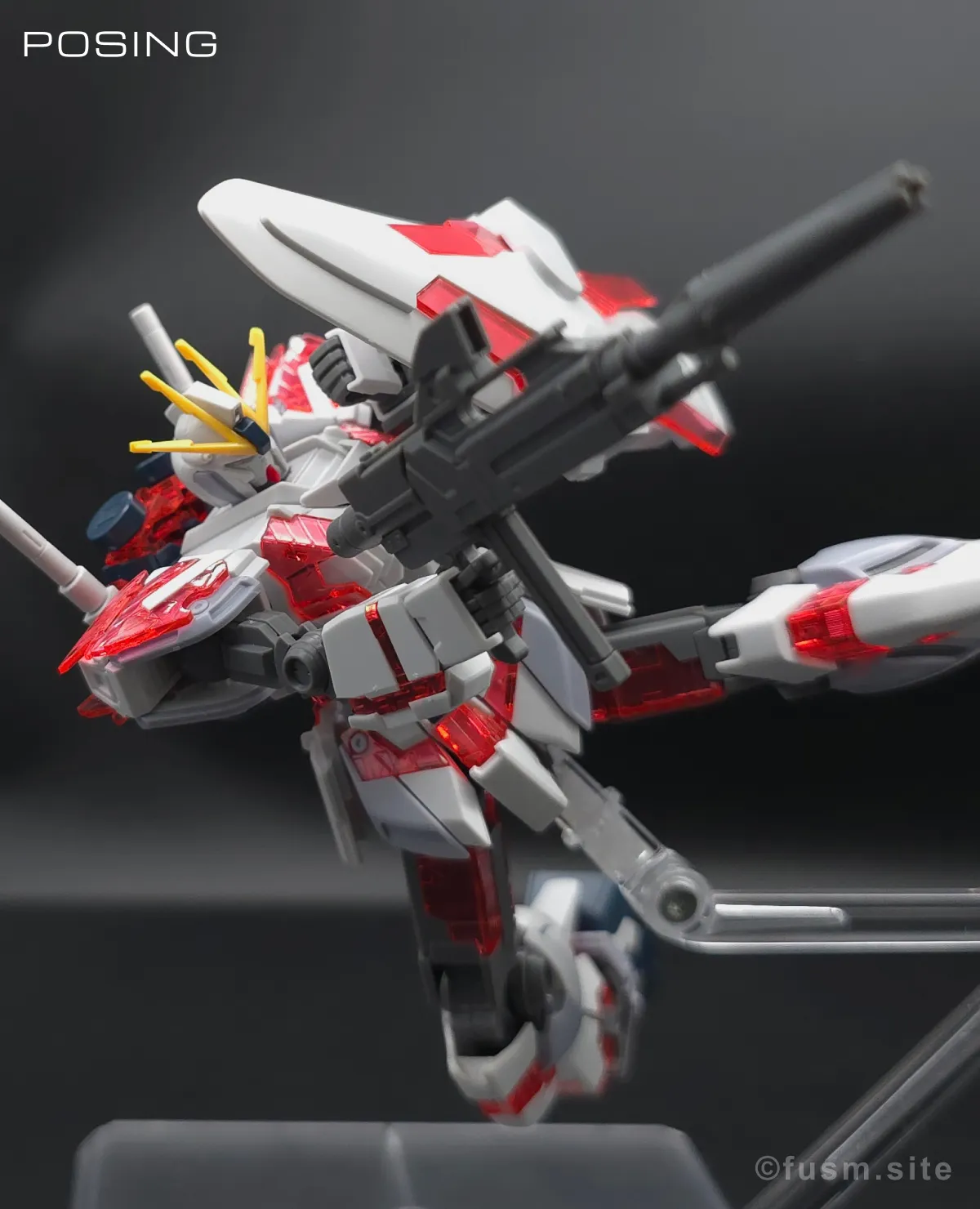 【レビュー】HGUC ナラティブガンダム C装備 ポージング 05