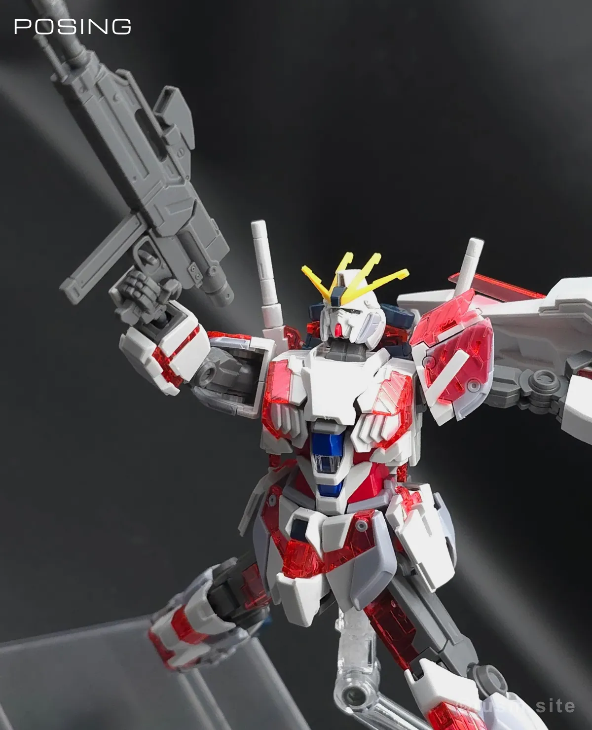 【レビュー】HGUC ナラティブガンダム C装備 ポージング 06