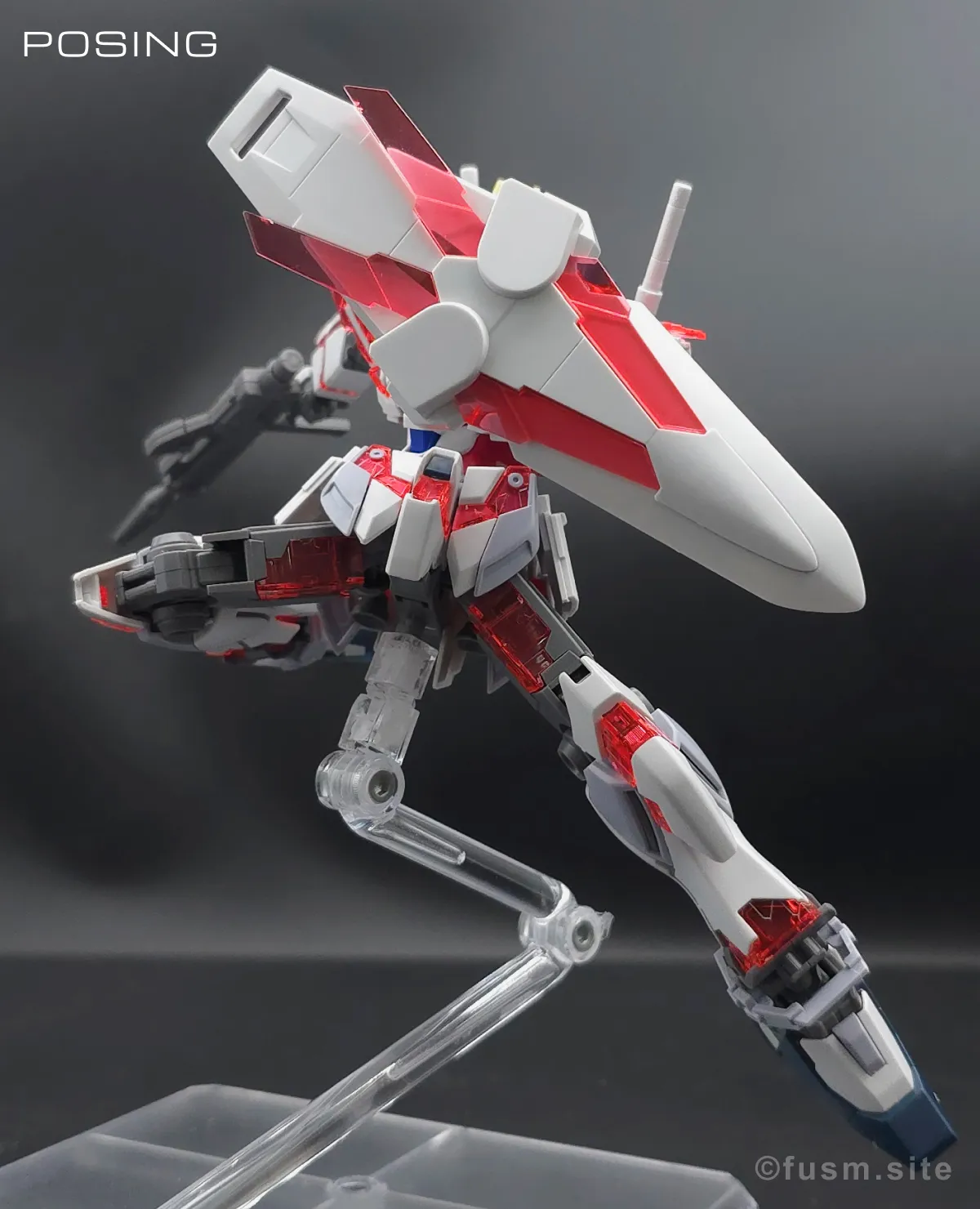 【レビュー】HGUC ナラティブガンダム C装備 ポージング 07