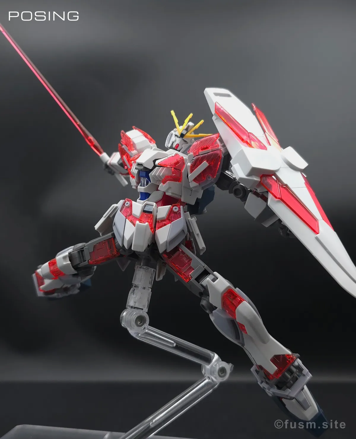 【レビュー】HGUC ナラティブガンダム C装備 ポージング 10