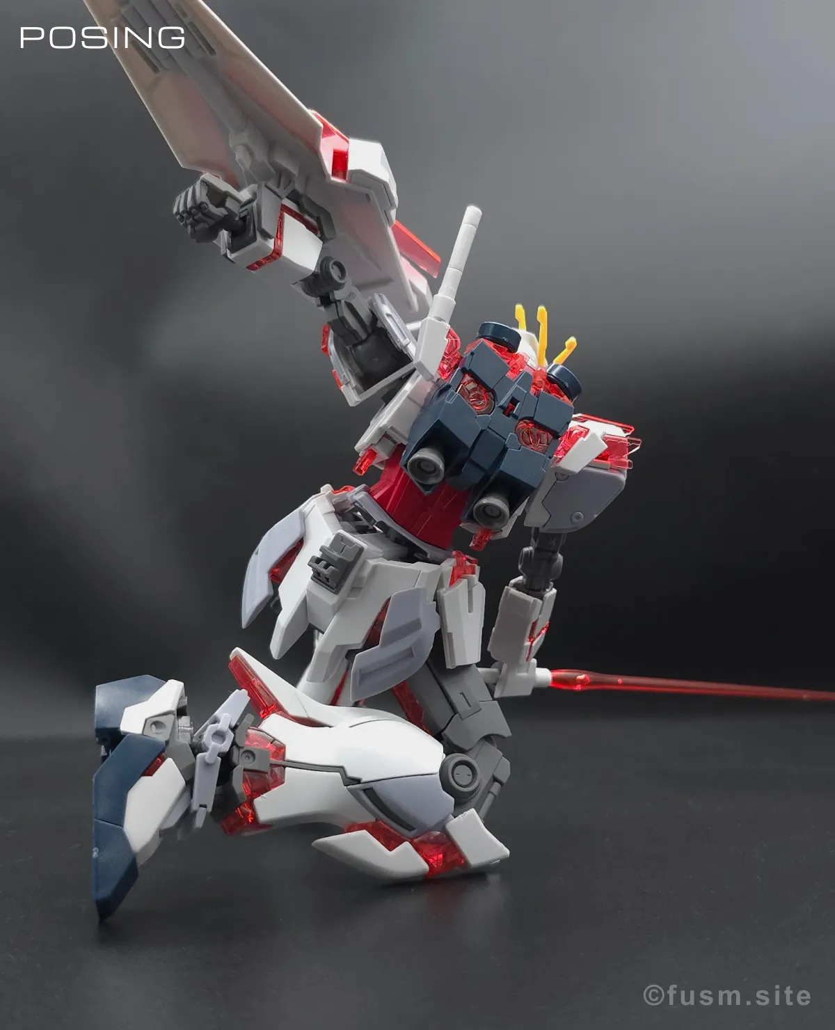 【レビュー】HGUC ナラティブガンダム C装備 ポージング 12