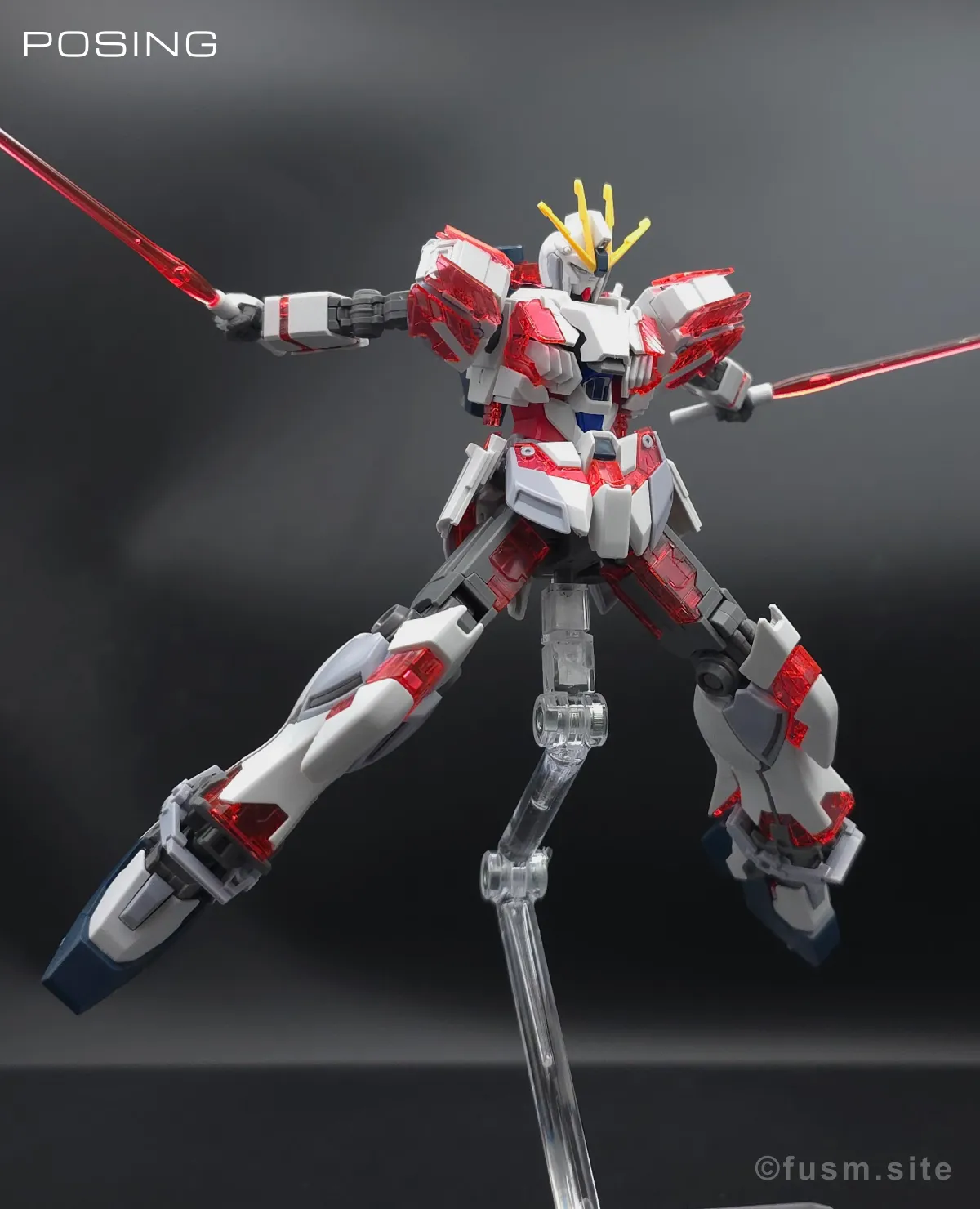 【レビュー】HGUC ナラティブガンダム C装備 ポージング 15