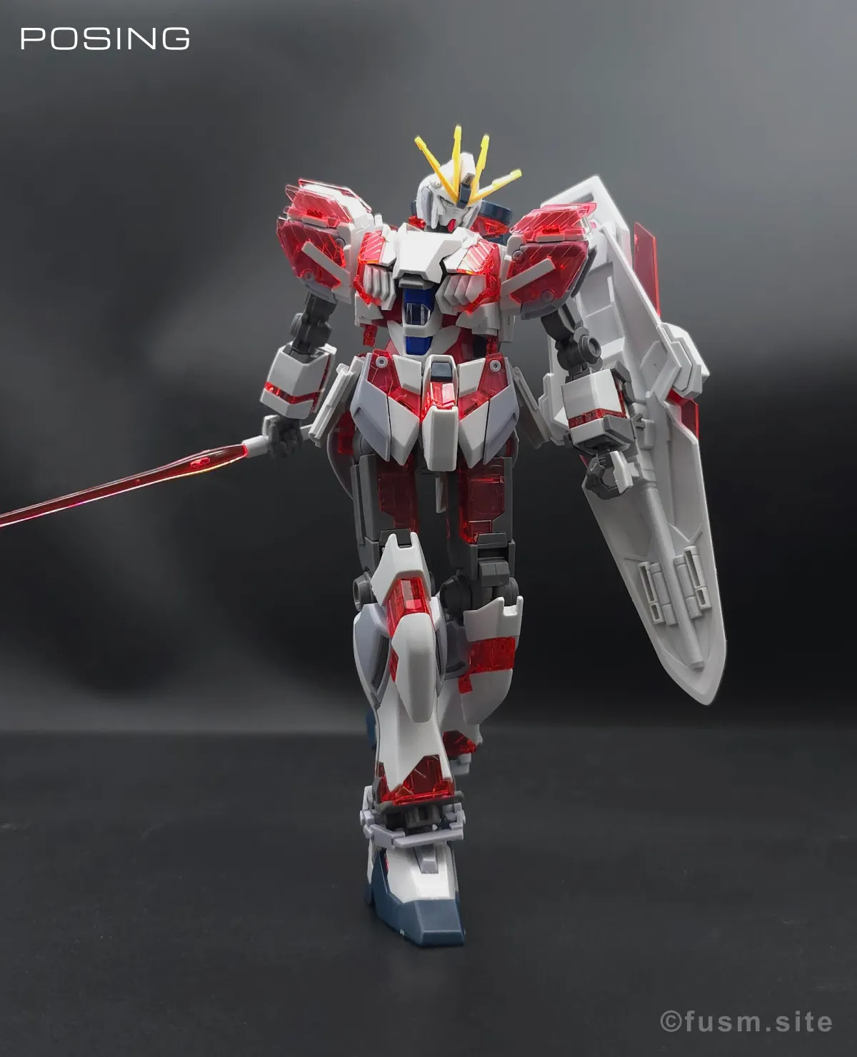 【レビュー】HGUC ナラティブガンダム C装備 ポージング 17