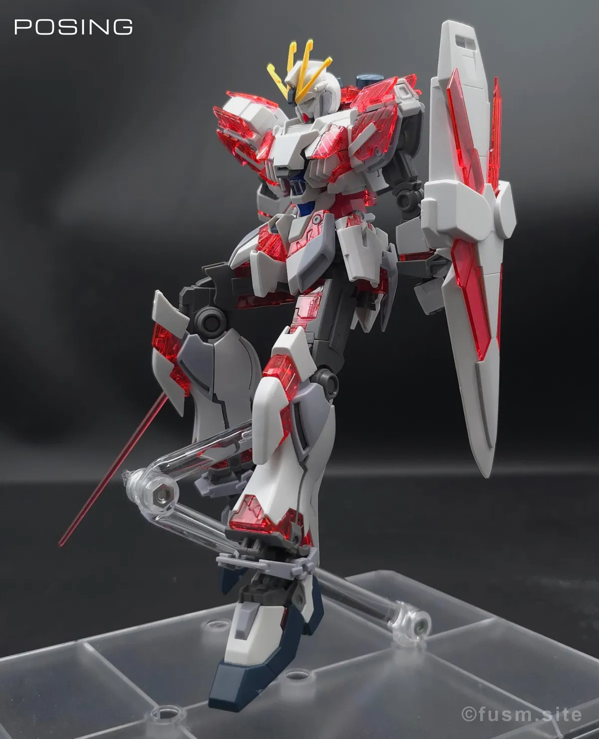 【レビュー】HGUC ナラティブガンダム C装備 ポージング 19