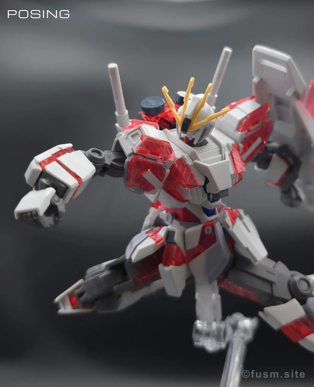【レビュー】HGUC ナラティブガンダム C装備 ポージング 20