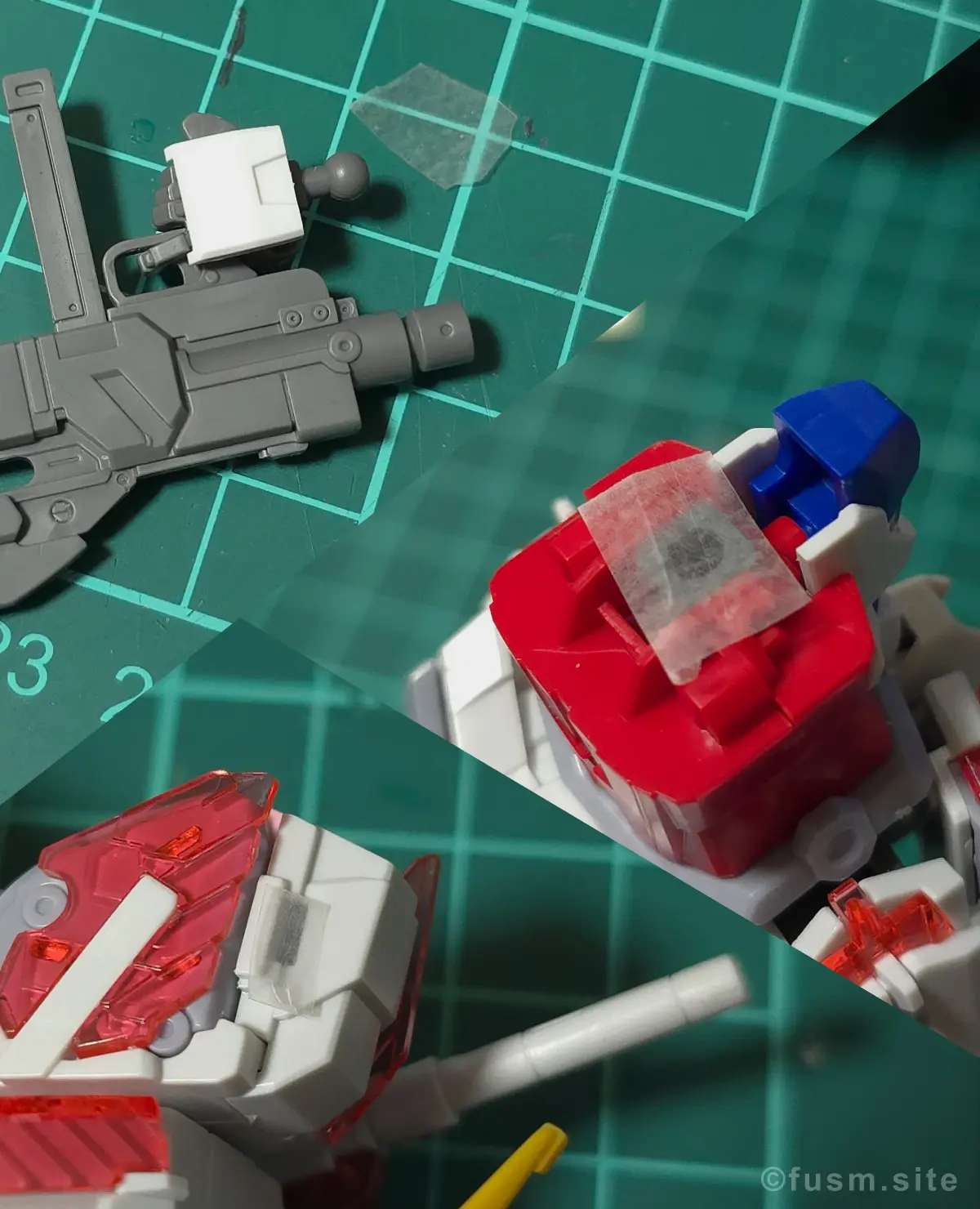 【レビュー】HGUC ナラティブガンダム C装備 耐久力が弱い箇所 04