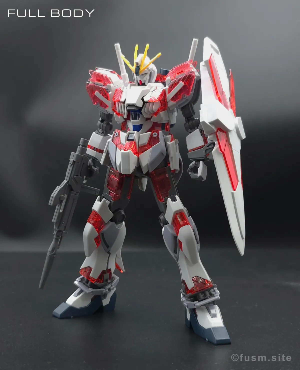 【レビュー】HGUC ナラティブガンダム C装備 多角的に見た全体の外観・素組み 02