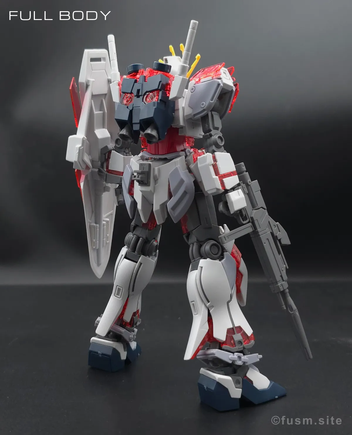 【レビュー】HGUC ナラティブガンダム C装備 多角的に見た全体の外観・素組み 04