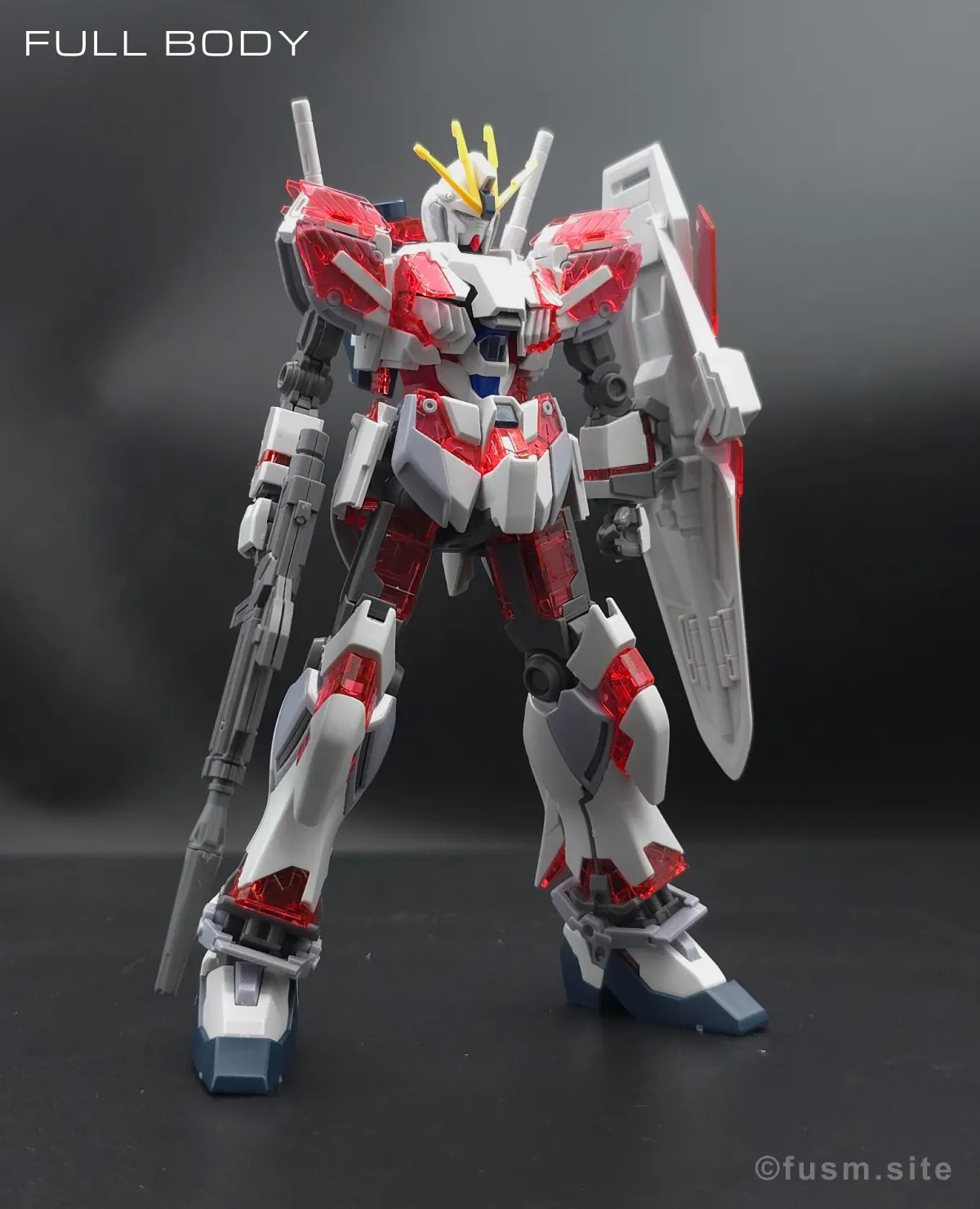 【レビュー】HGUC ナラティブガンダム C装備 多角的に見た全体の外観・素組み 05