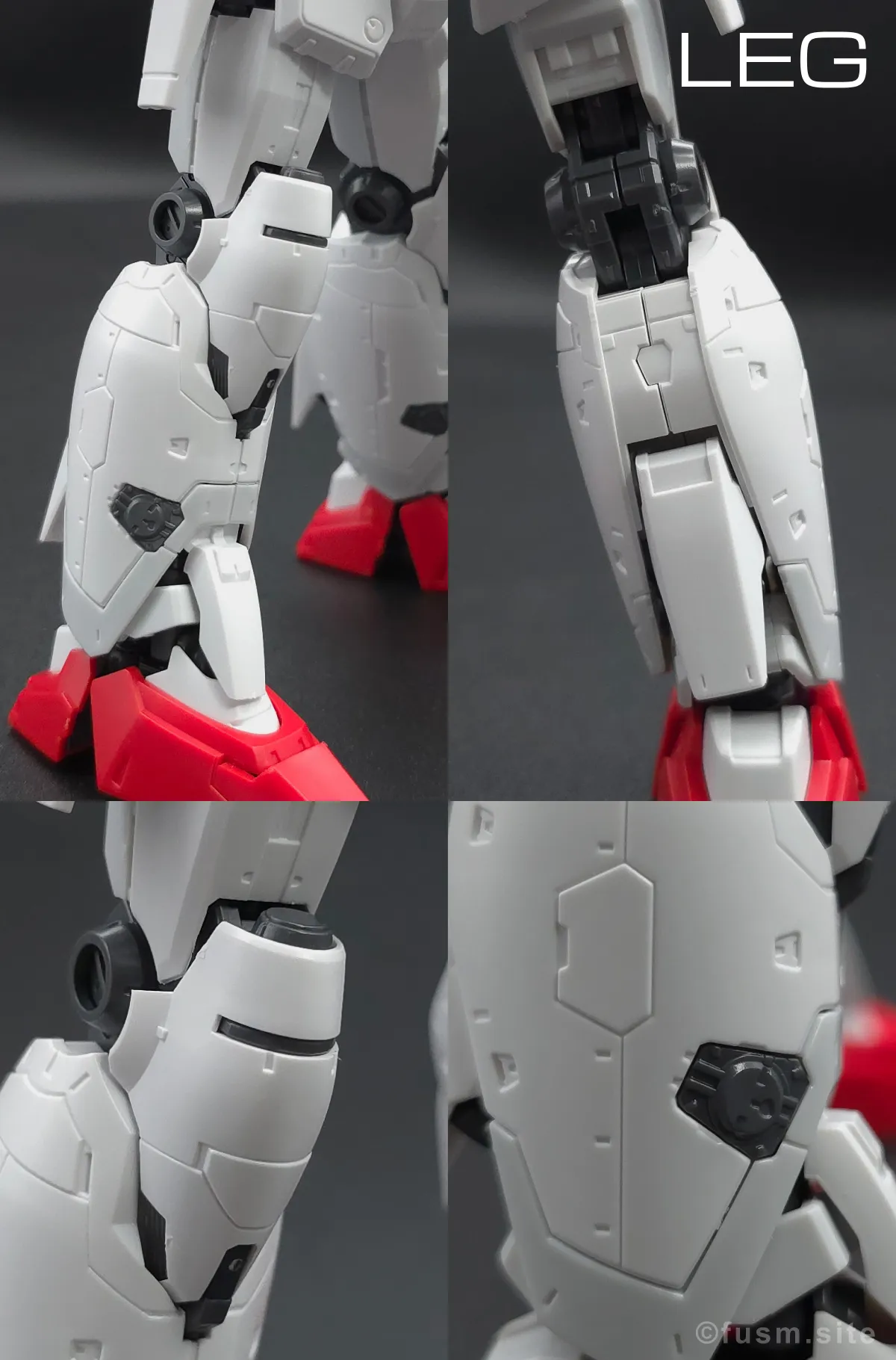 【レビュー】RG RX-78GP01Fb ガンダム試作1号機フルバーニアン 脚部ディテール 01
