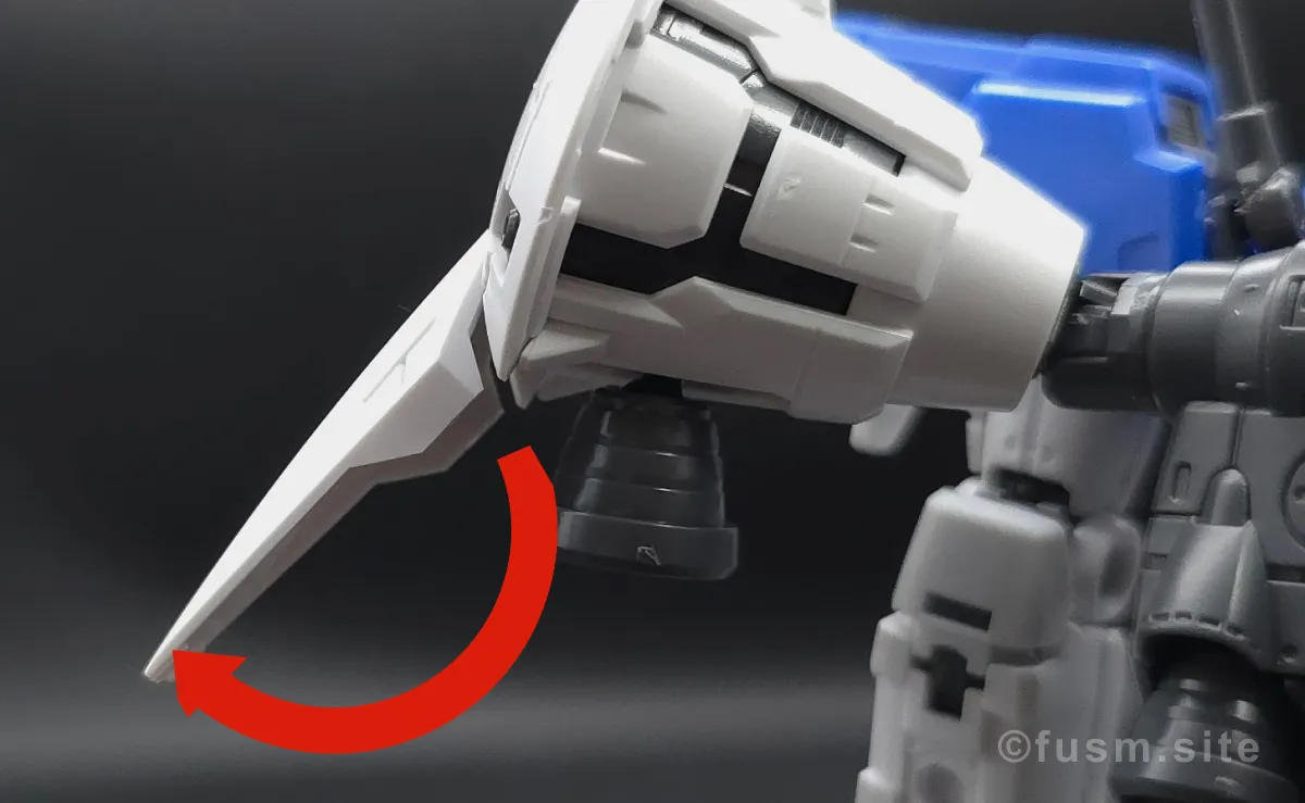 【レビュー】RG RX-78GP01Fb ガンダム試作1号機フルバーニアン バックパックレビュー 可動域 01