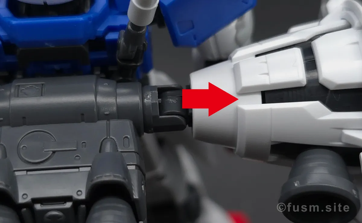 【レビュー】RG RX-78GP01Fb ガンダム試作1号機フルバーニアン バックパックレビュー 可動域 11
