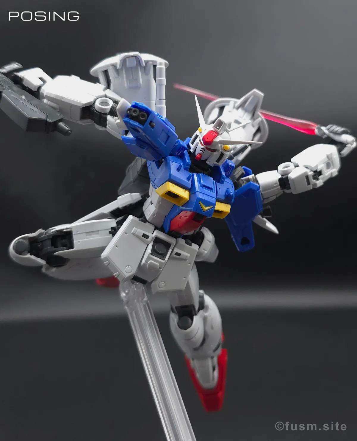 【レビュー】RG RX-78GP01Fb ガンダム試作1号機フルバーニアン ポージング 21