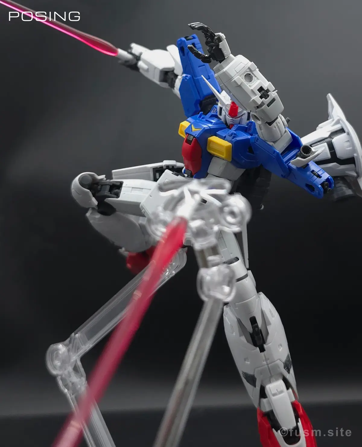 【レビュー】RG RX-78GP01Fb ガンダム試作1号機フルバーニアン ポージング 25