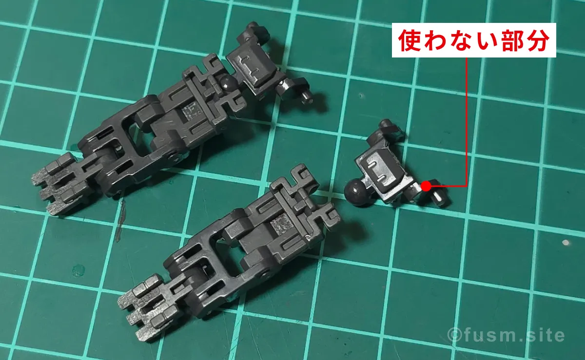 【レビュー】RG RX-78GP01Fb ガンダム試作1号機フルバーニアン パーツ・構造・組み立て 02