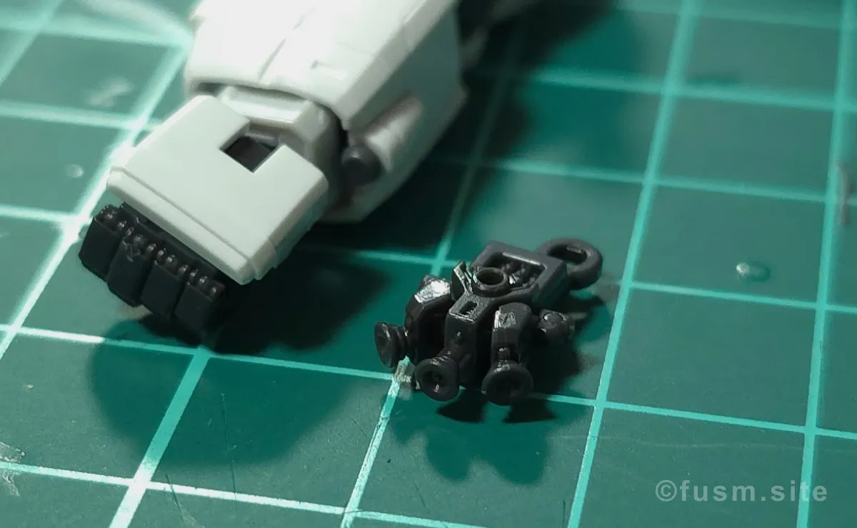 【レビュー】RG RX-78GP01Fb ガンダム試作1号機フルバーニアン パーツ・構造・組み立て 10