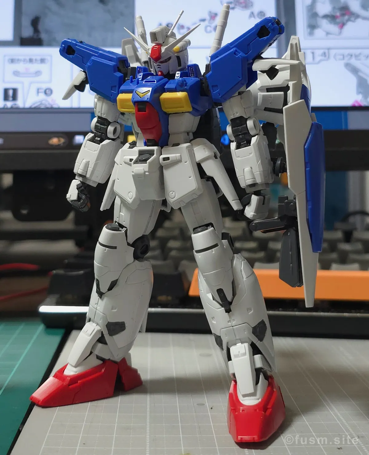 【レビュー】RG RX-78GP01Fb ガンダム試作1号機フルバーニアン パーツ・構造・組み立て 13