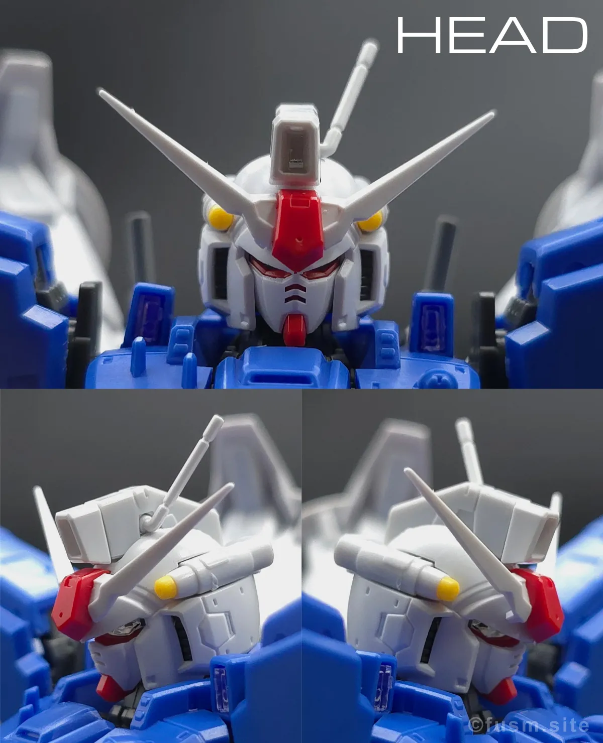 【レビュー】RG RX-78GP01Fb ガンダム試作1号機フルバーニアン 頭部ディテール 01