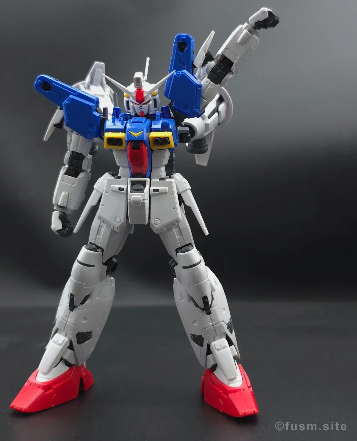 【レビュー】RG RX-78GP01Fb ガンダム試作1号機フルバーニアン 肩ディテール 可動域 04