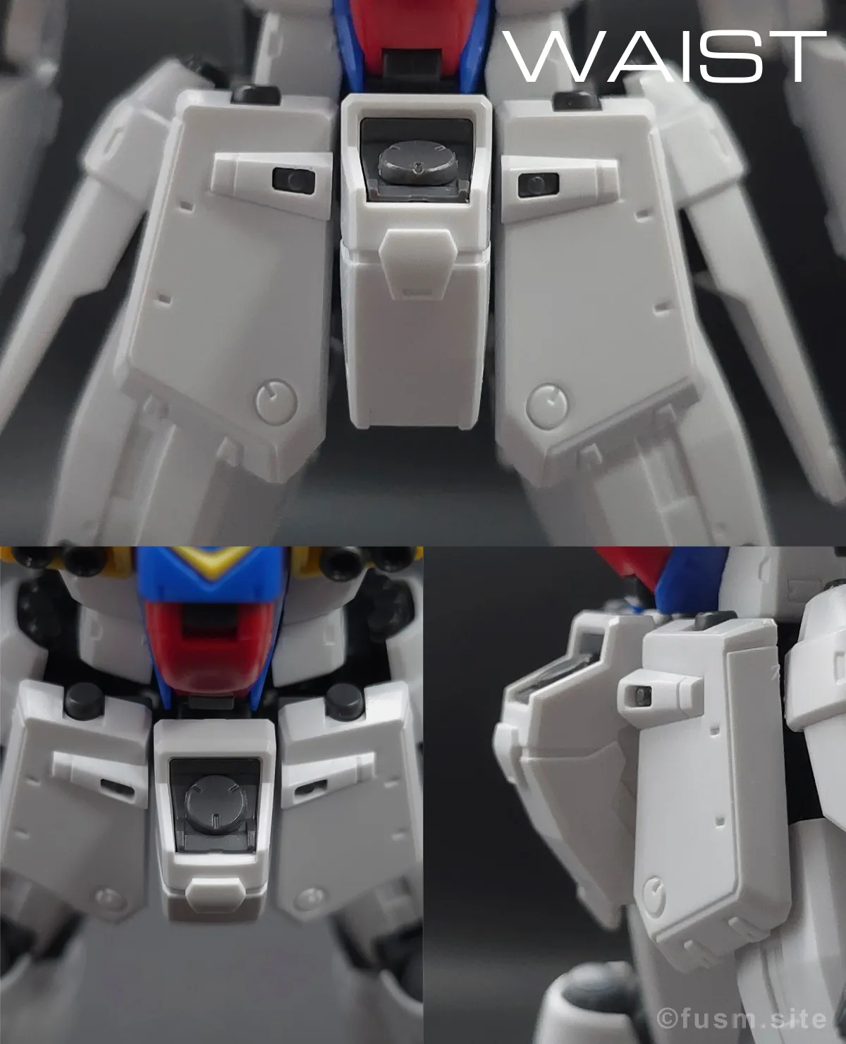 【レビュー】RG RX-78GP01Fb ガンダム試作1号機フルバーニアン 胴体ディテール 02