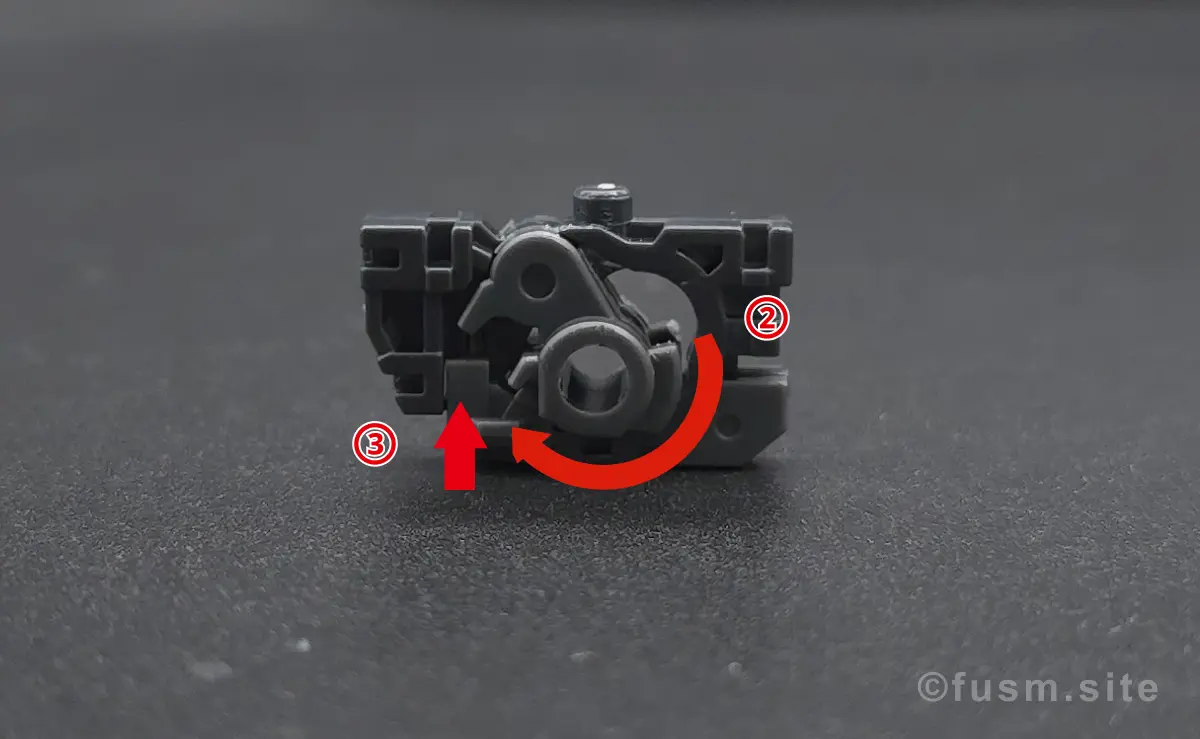 【レビュー】RG RX-78GP01Fb ガンダム試作1号機フルバーニアン 胴体ディテール ギミック 03