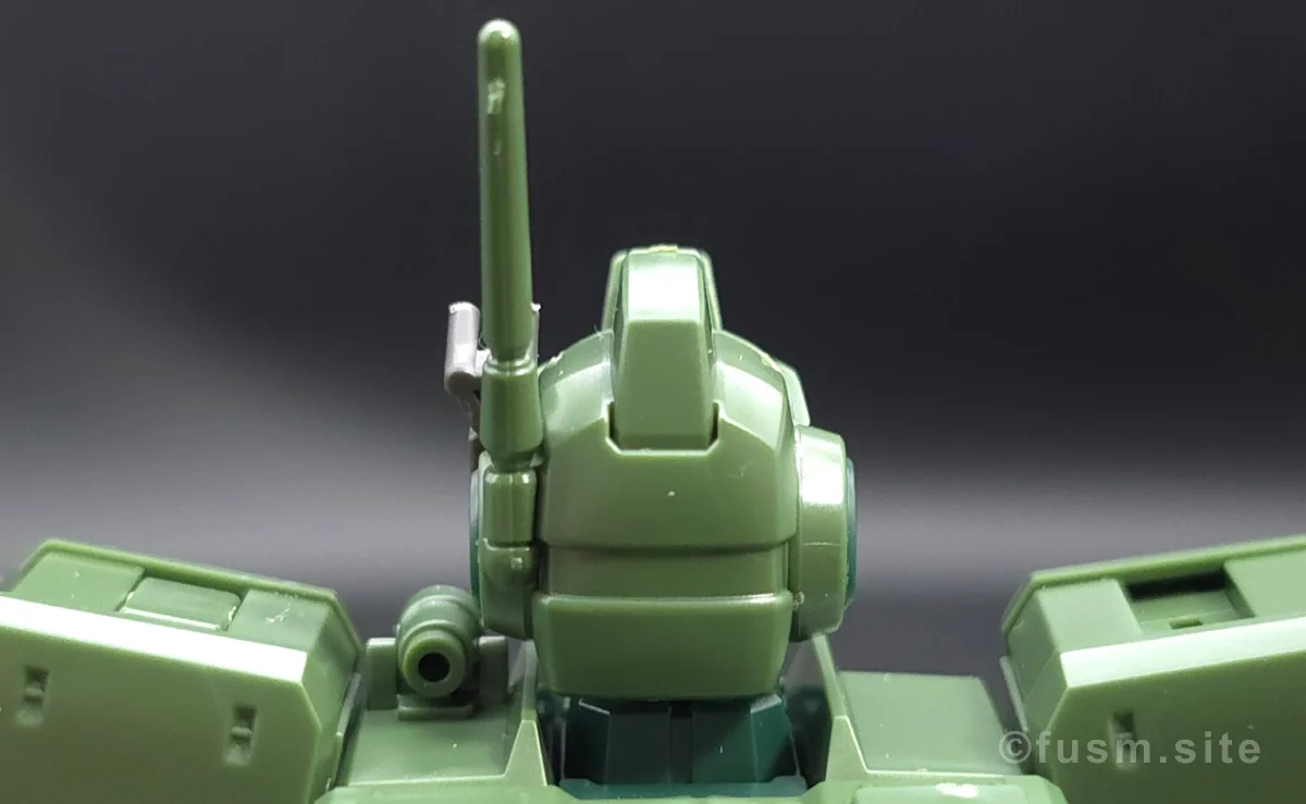 HG ジム・スパルタン レビュー 頭部ディテール 02