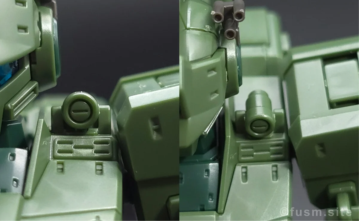 HG ジム・スパルタン レビュー 頭部ディテール 03