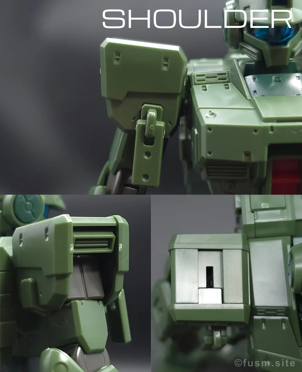 HG ジム・スパルタン レビュー 肩ディテール 02